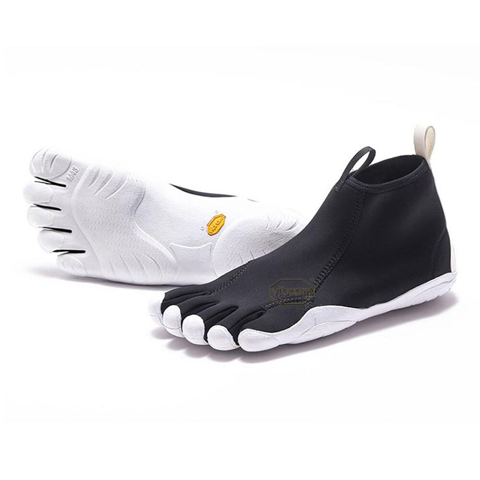 Vibram Casual Shoes Factory Outlet V NEOP Mens Black White